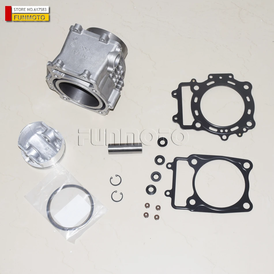 CYLINDER /CYLINDER GASKET AND PISTON /PIN/RINGS /CIRCLIP/VALVE SEALING OF CF625/ Z6/Z6EX /196S ENGINE PARTS NO.IS 0600-023100