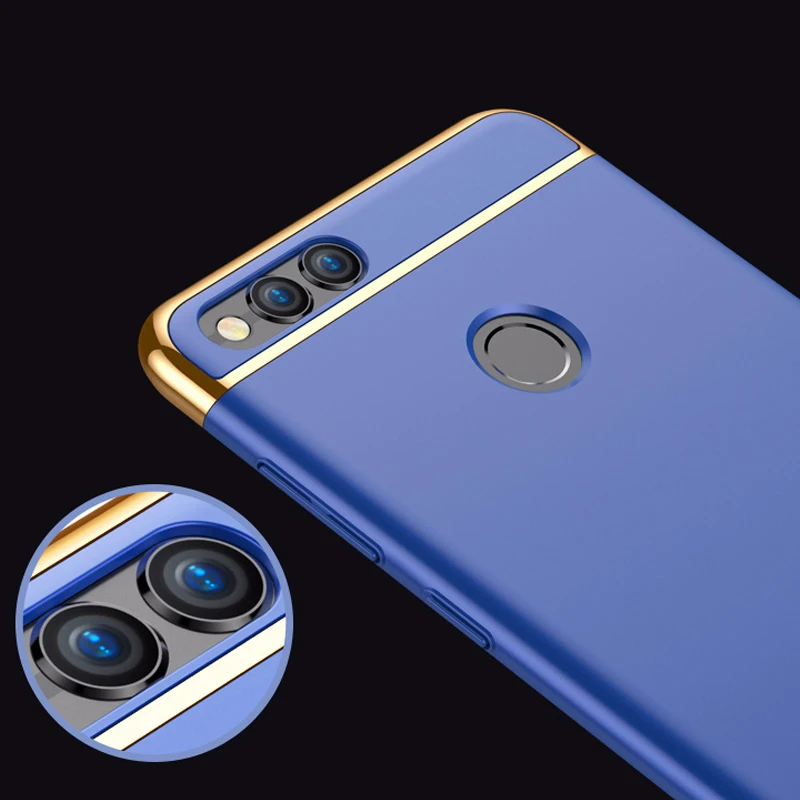 Чехол YonLinTan чехол для HuaWei Honor 7X 7 5 X 5X Роскошный задней панели телефона 360 3d Жесткий
