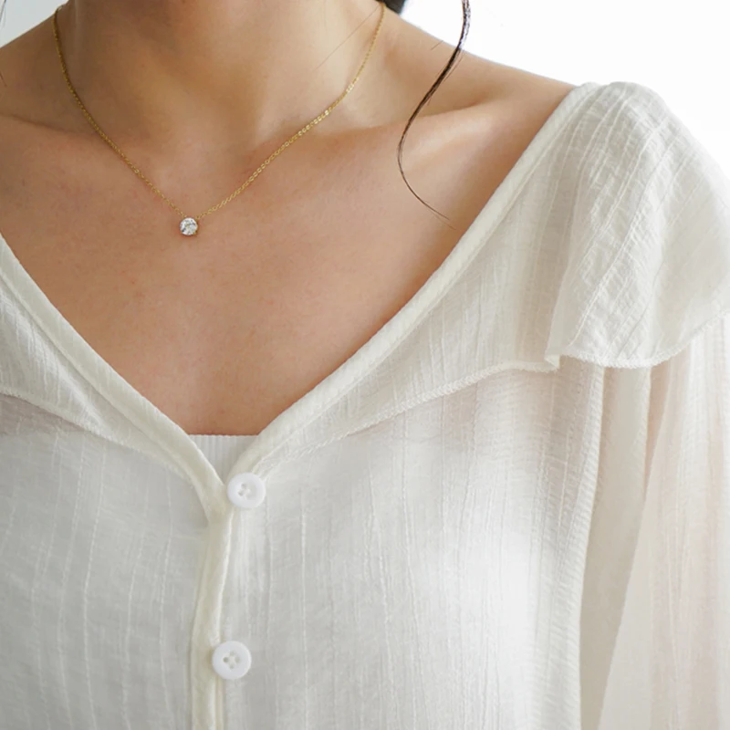 Женские прозрачные шифоновые весенние блузки Femme Ruffles фонарь рукав прозрачная