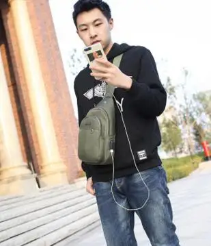 USB аккумуляторная грудь 2017 Осень и зима маленькая для спорта на открытом воздухе