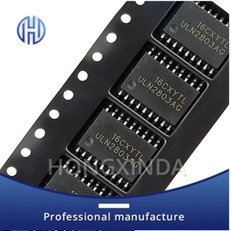 10 шт ULN2803 SOP18 массив транзисторов Дарлингтона 18 SOIC ULN2803ADWR|Аксессуары для батарей и
