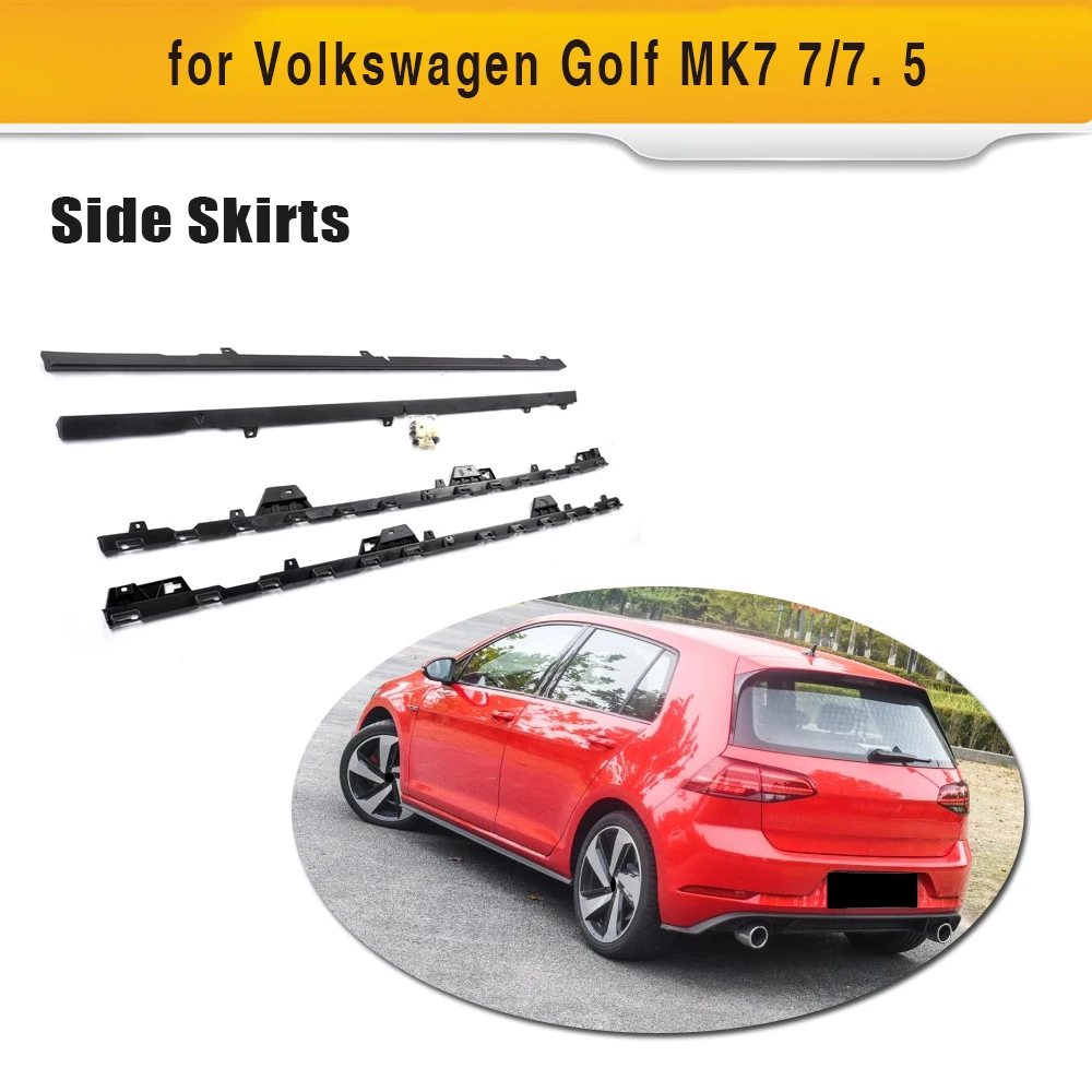4 шт. защитные накладки на дверь для Volkswagen VW GOLF 7 5 R Line Hatchback 2014 2018|Амортизаторы| |