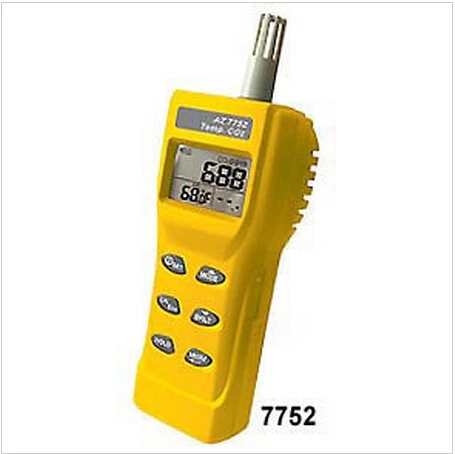 AZ7752 Handheld Carbon Dioxide Detector CO2 Gas Air Quality Monitor with Temperature Measurement |