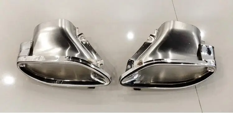 JIOYNG Outlet PP Rear Bumper Diffuser with Exhaust Tips For BENZ W212 E Class Sedan E200 E250 E300 E350 E500 2014 2015 2016 | Автомобили и