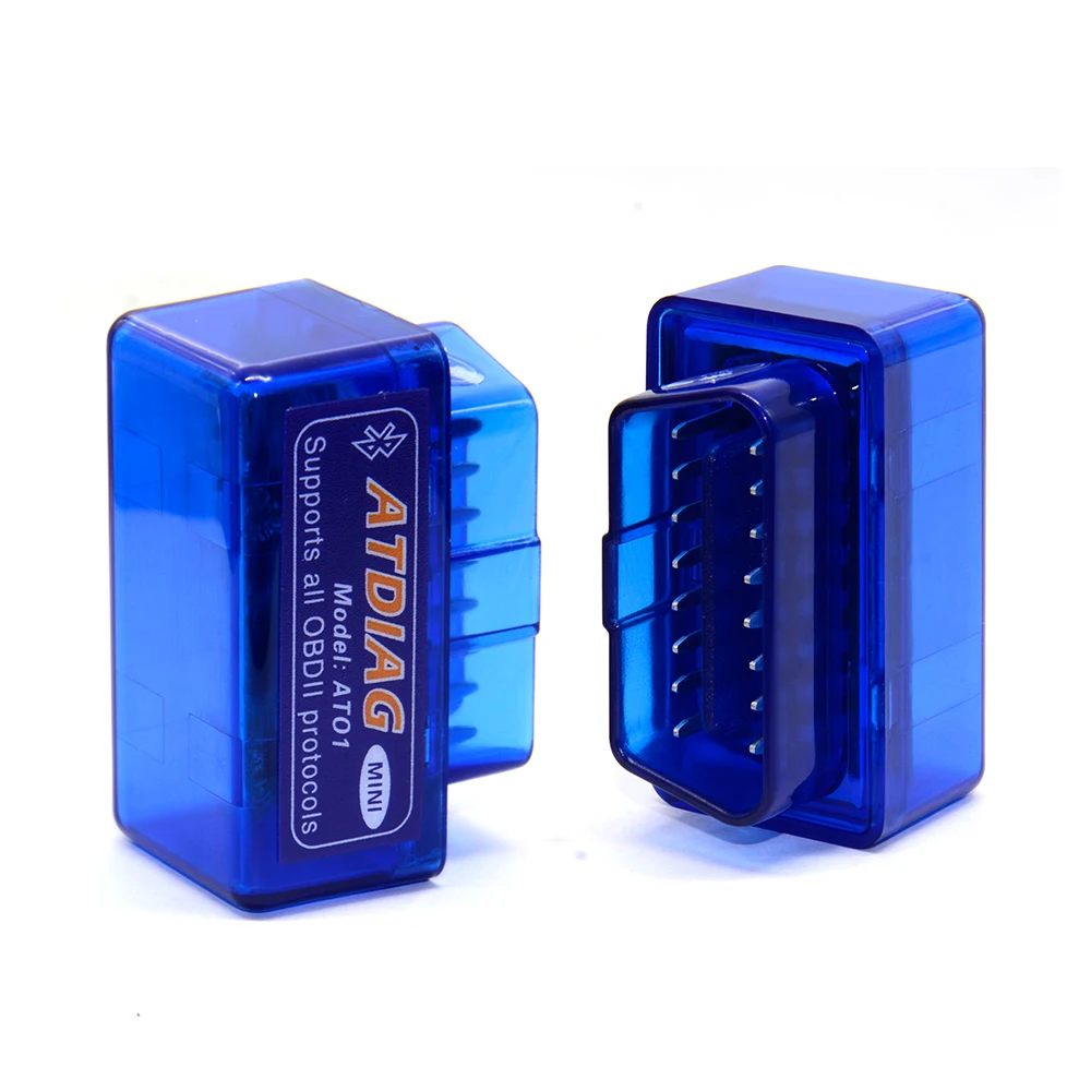 Диагностический сканер OBD2 Elm327 Bluetooth V1.5 супер компактный автомобильный