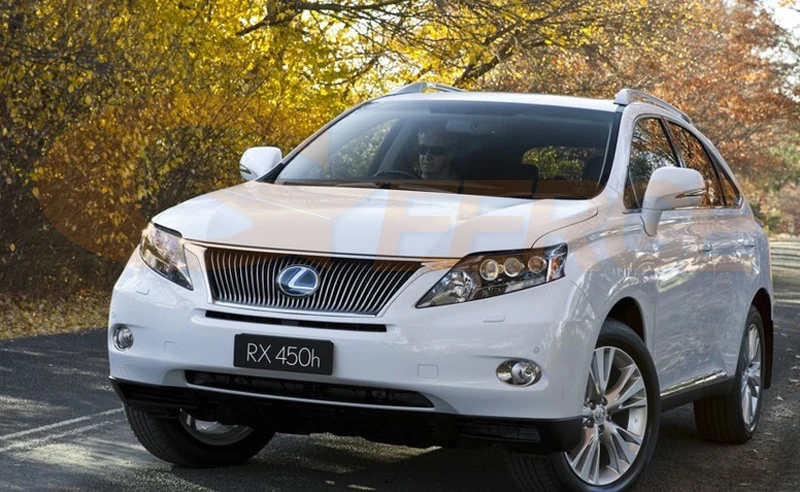 Для Lexus RX450h 2009 2010 2011 2012 отличные Ангельские глазки ультра-яркая подсветка с холодным катодом(CCFL) Ангельские глазки комплект Halo Кольцо