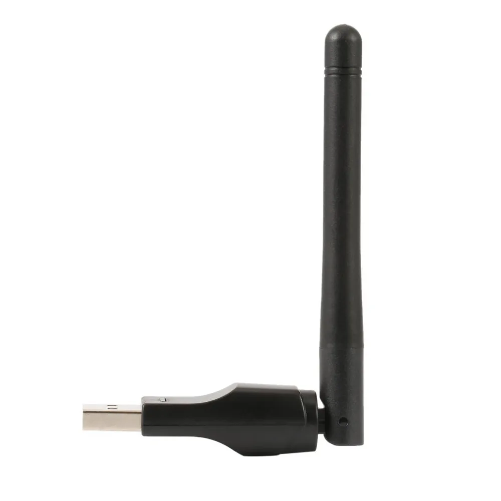 Мини беспроводной Wi Fi адаптер 150 Мбит/с 20dBm антенна USB2.0 Wifi приемник сетевая карта