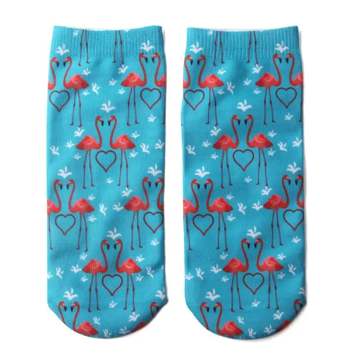 3 пары носков с объемным принтом для девочек детские Вьетнамки красной короной