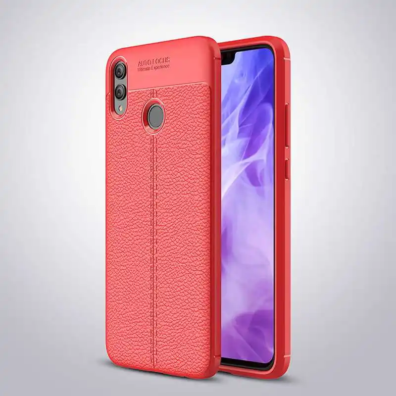Модный противоударный мягкий чехол Mokoemi с рисунком личи 6," для huawei Honor 8x, чехол для huawei Honor 8x Max, чехол для телефона - Цвет: Red