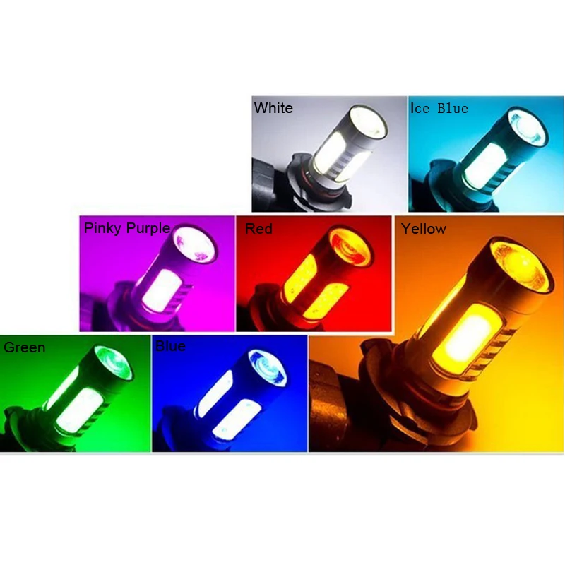 SKYJOYCE светодиодный фонарь для парковки белый/желтый H7|bulbs car|h7 led headlightsauto fog |