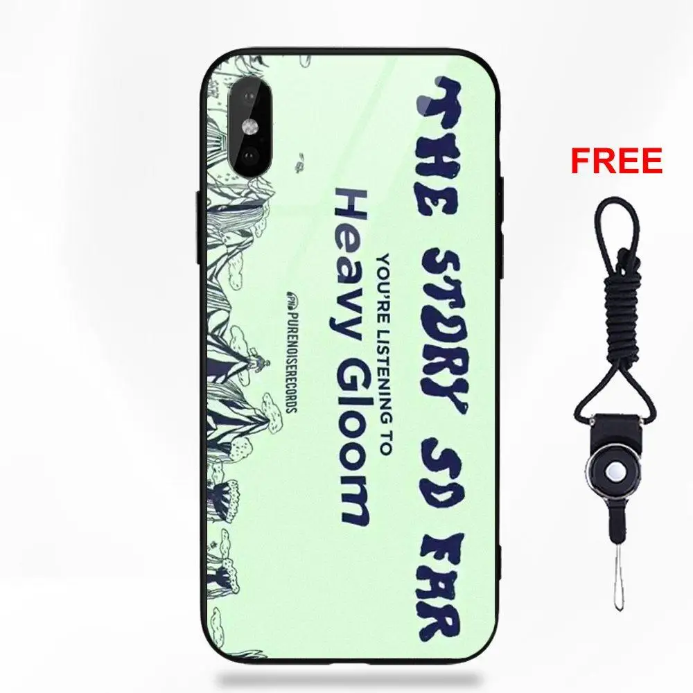 Для Apple IPhone X XS Max XR 5 5C 5S SE 6 S 7 8 плюс Прекрасный Мягкий ТПУ оправа закаленное стекло
