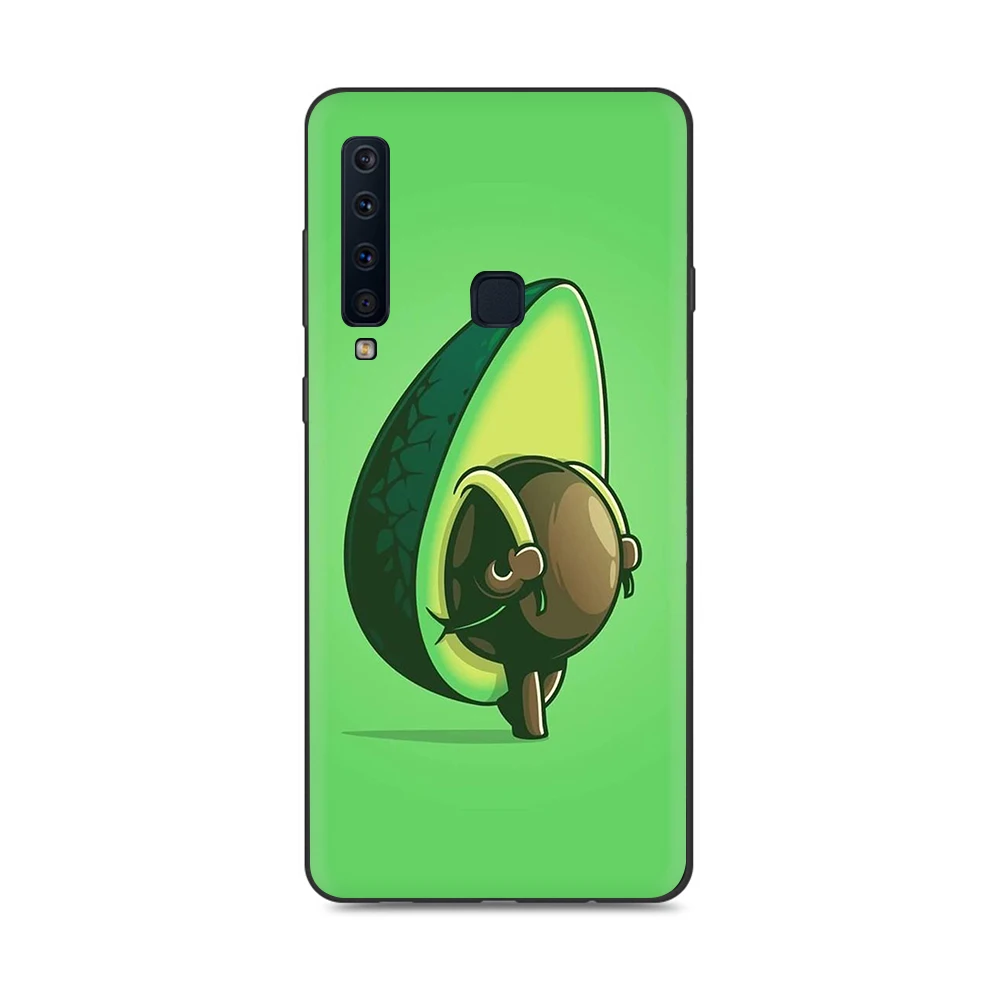 B7 Авокадо мягкий чехол для мобильного телефона чехол для samsung Galaxy A7 8 9 A10 30 40 50 70 J6 - Цвет: B7