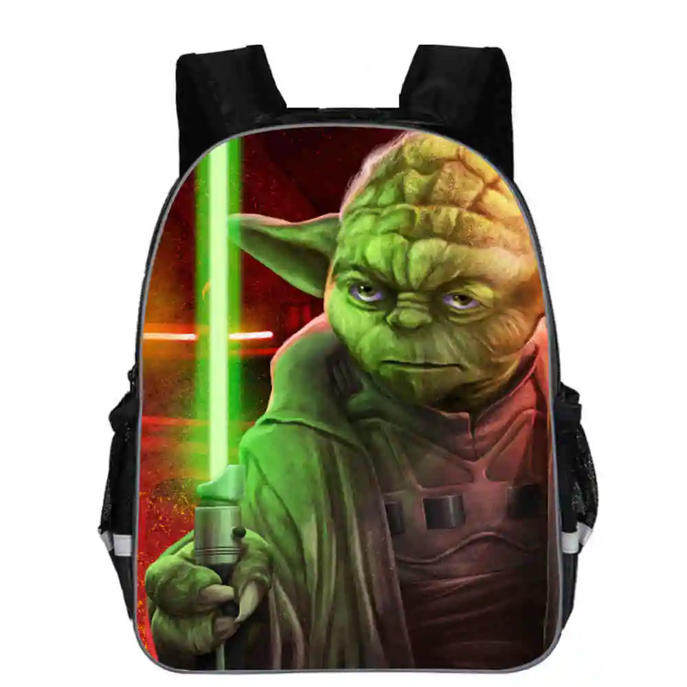 Звездные Войны Рюкзак Kylo Ren Rey Darth Vader Yoda Jedi аниме повседневные школьные сумки для маленьких мальчиков и девочек подростков Mochila подарочная сумка - Цвет: P