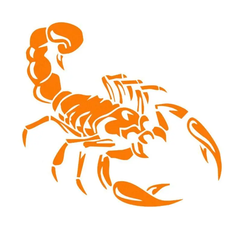 Автомобильные наклейки и милый Скорпион автомобильный Стайлинг забавные