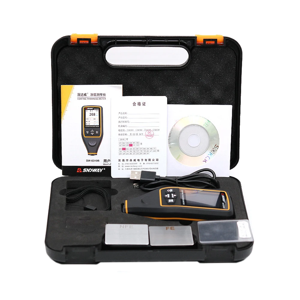 Sndway покрытие Толщина манометр автомобильный детектор толщины краски