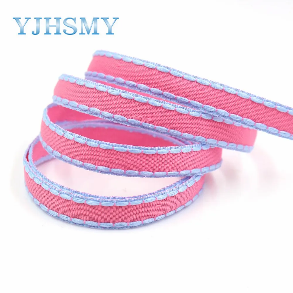 YJHSMY G-181028-1448 10 мм 5 ярдов/лот Однотонные сапоги из флока с корсажная лента