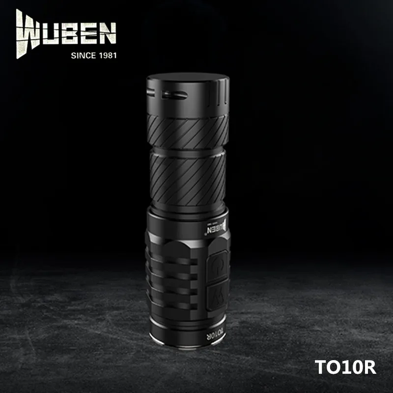 Wuben TO10R высокая CRI Плавная затемнение факел свет кабель зараядки USB Магнитный 16340