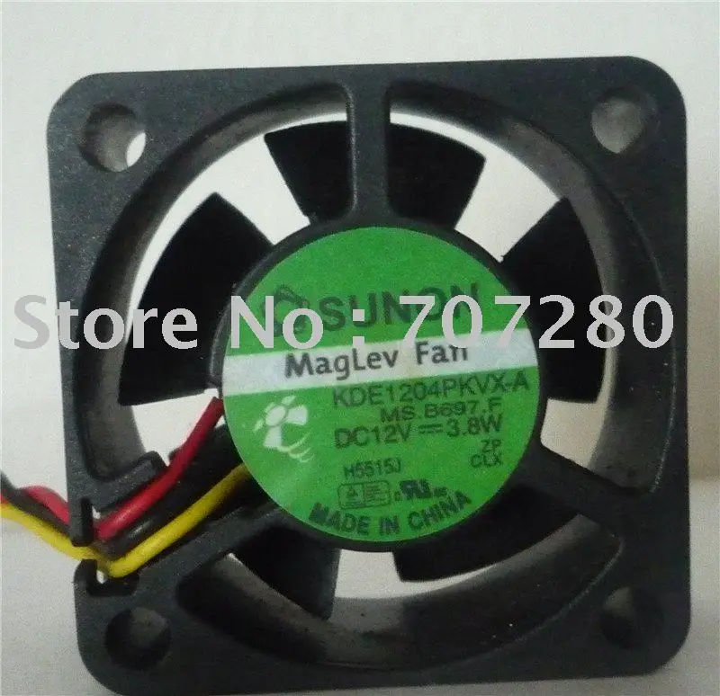 Оригинальный SUNON 4020 12V 3 8 W KDE1204PKVX A вентилятор охлаждения для WS 2950T 24 2950G 24|cooling fan|4020