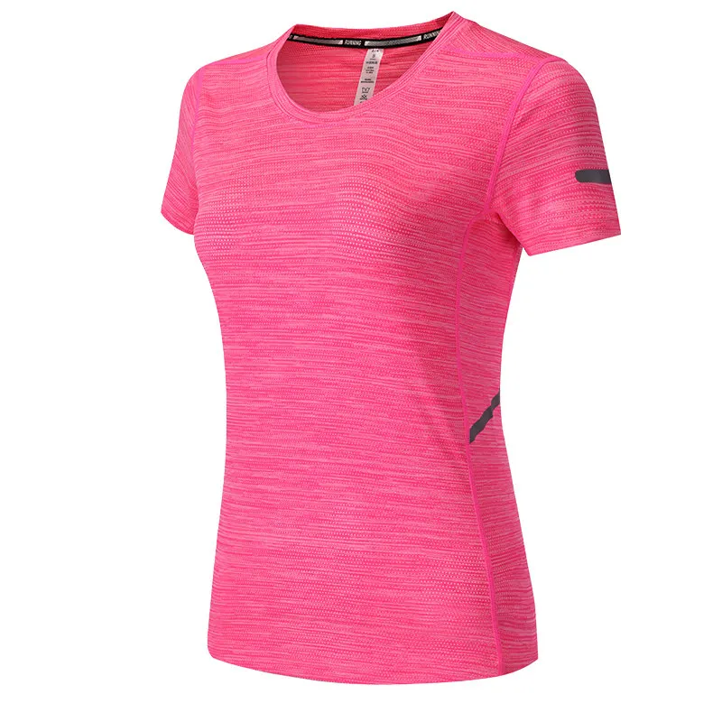t shirts women yoga Женская бесшовная Спортивная компрессионная футболка для фитнеса, топ для бега, короткий рукав, для йоги, тренировки, быстросохнущие футболки, женская одежда для занятий спортом - Цвет: t shirts women yoga