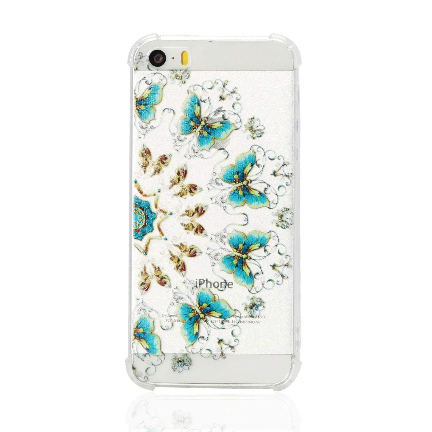 Soft Tpu Phone shell on For iphone 5 s SE Case Cartoon Silicone Back Cover animal Cases for IPHONE 5SE Ultrathin capa Fundas |