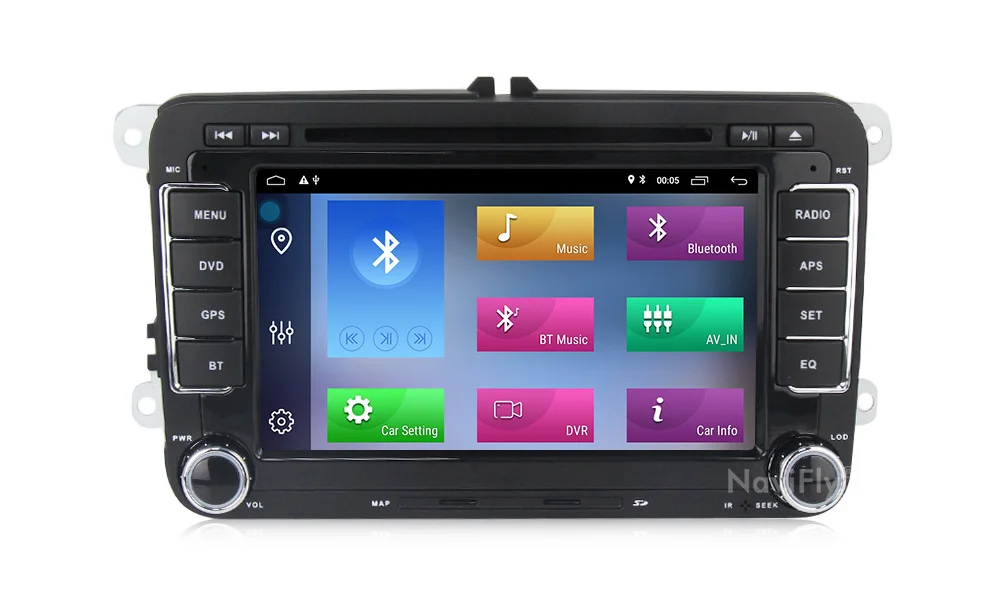 Android 9,1 Автомобильный dvd Радио мультимедийный плеер для VW Skoda Octavia golf 5 6 touran passat B6 jetta polo tiguan gps