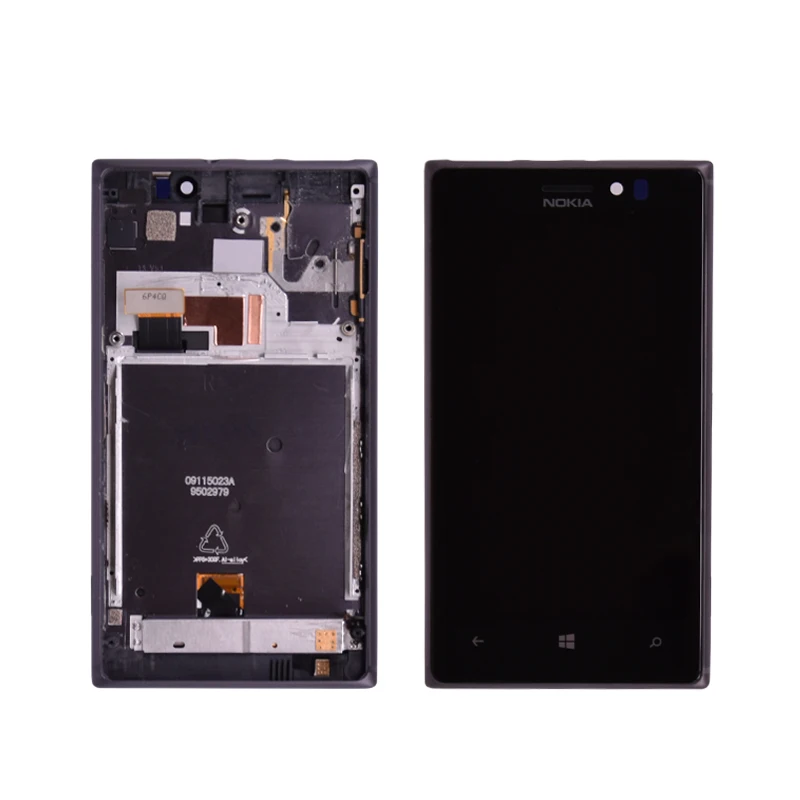 100% Оригинальный ЖК-дисплей для Nokia Lumia 925 сенсорный экран дигитайзер в сборе с