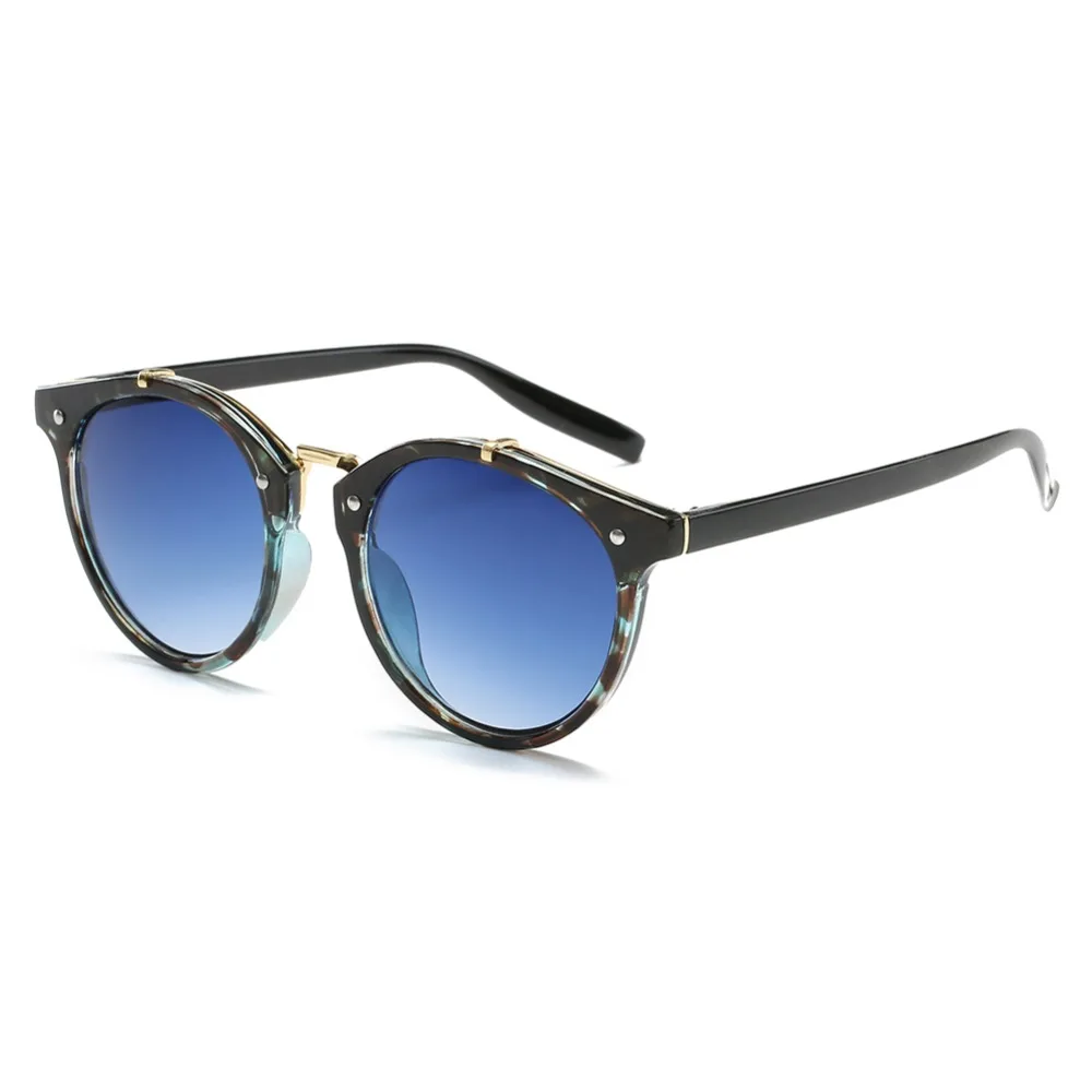 Солнцезащитные очки женские разноцветные пластиковые рамы and многоцветный