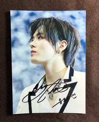 11 Ручной подписанный NCT 127 NCT127 Nakamoto Yuta фото с автографом 5*7 коллекция 13 версий 69EA - Цвет: 11
