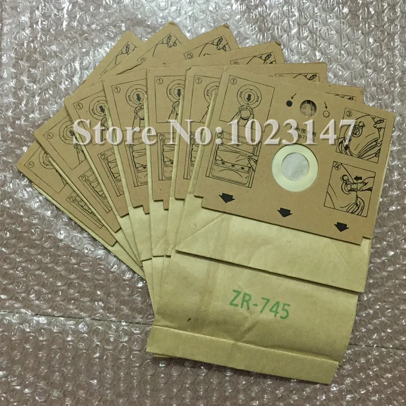 Пакеты для пылесоса Rowenta ZR745 RS007 Dymbo RCF122 7 шт./лот|vacuum cleaner bags|cleaner bagcleaner vacuum bag |