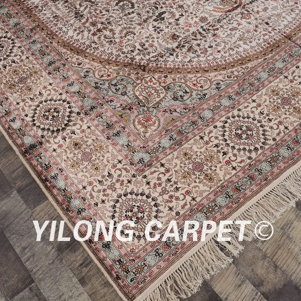 YILONG 8'x10' турецкие шелковые коврики классические традиционные ручной работы