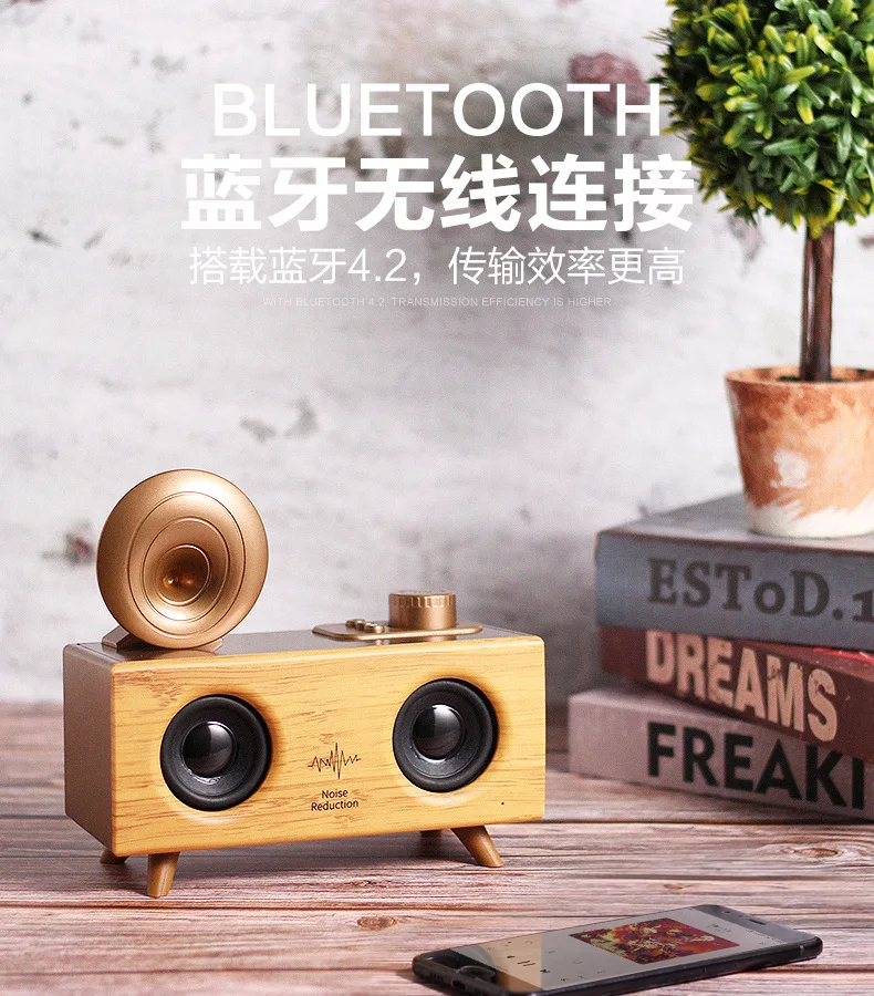 K20D беспроводной Bluetooth динамик радио Европейский ретро мобильный телефон Bluetooth динамик креативный подарок маленький динамик