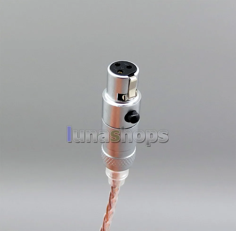 LN005424 800 провода мягкий Серебряный+ OCC сплав тефлон на корме кабель наушников для AKG Q701 K702 K271s 240s K271 K272 K240 K141 K171 K181