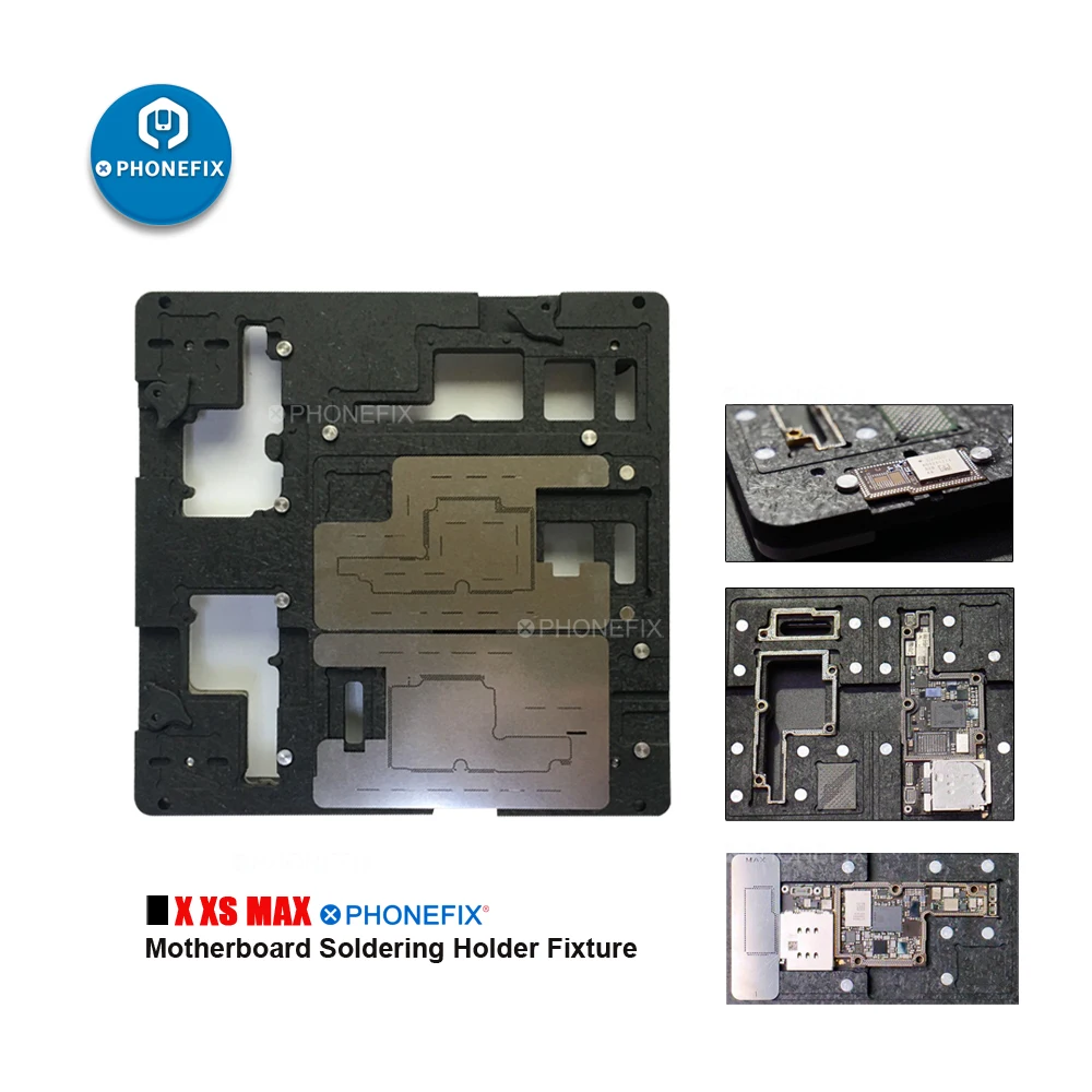 PHONEFIX Новый 3 в 1 держатель для пайки материнской платы приспособление iPhone X Xs Max