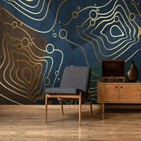 custom mural wallpaper 3d stereo personality abstract geometry luxury mural living room bedroom self adhesive removable sticker