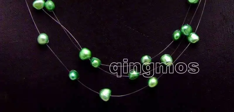 Натуральный жемчуг в стиле барокко 6-7 мм 3 пряди 18 дюймов | Украшения и аксессуары