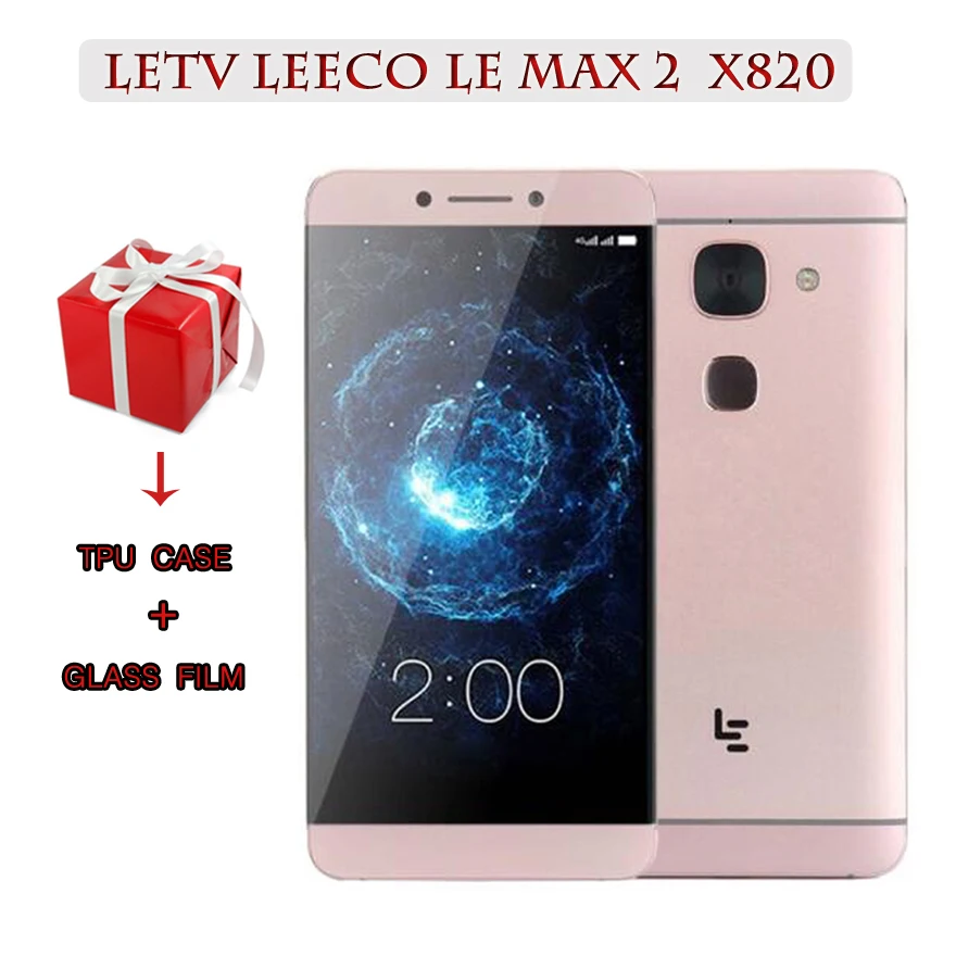 Letv LeEco Le Max2 X820 FDD смартфон с 5 7 дюймовым дисплеем ОЗУ 4 Гб ПЗУ 32 ГБ 2560x1440 21 МП|snapdragon
