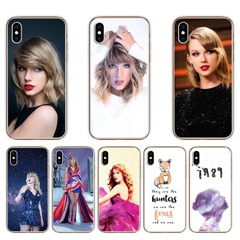 Kinmoho Pop Reputation 1989 Taylor чехлы для телефонов iPhone 7 8 6 6s Plus XS MAX X XR 5S SE 5 Мягкий силиконовый