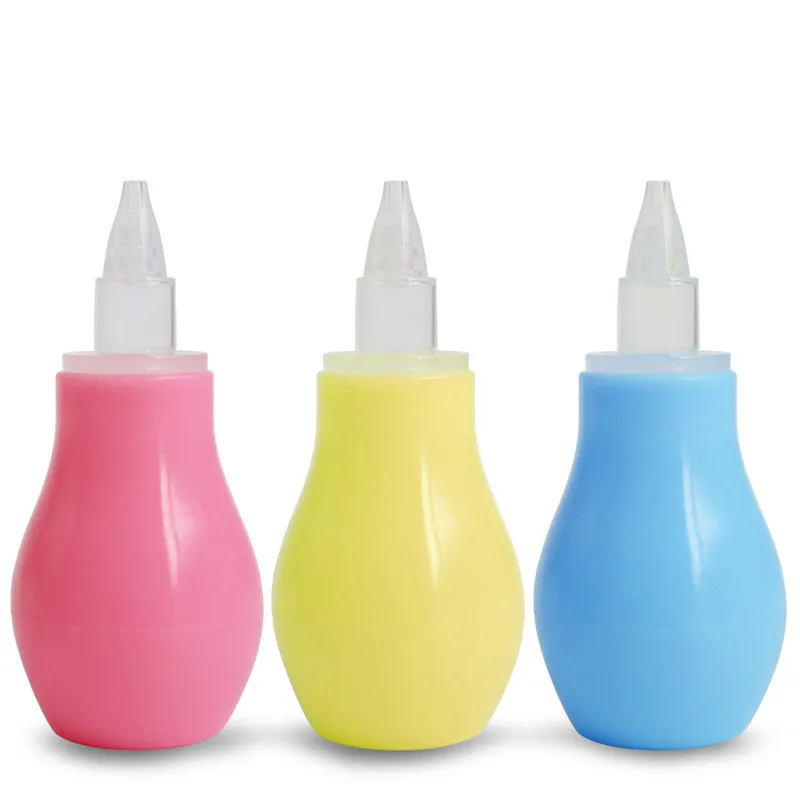 

Nasal Aspirator,Silicone Newborn Baby Children Nose Aspirator Toddler Nose Cleaner Infant Snot Vacuum Sucker Soft Tip Cleaner