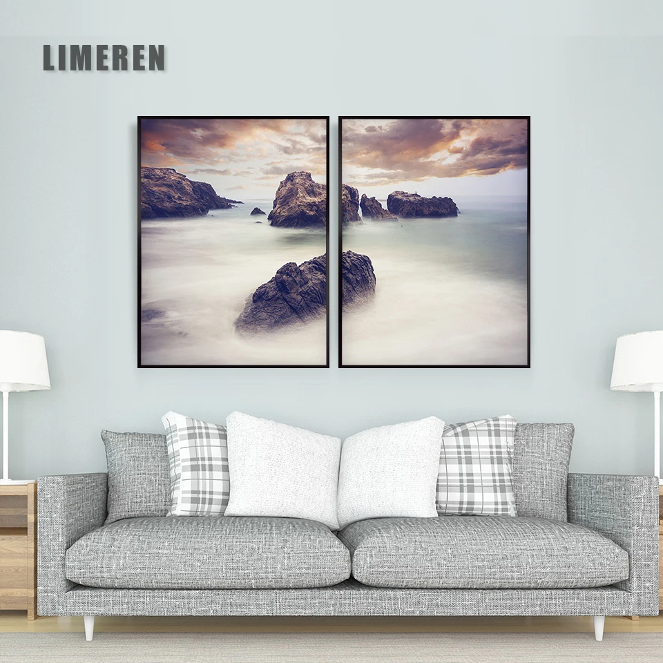 Cloudy landscape Pictures Wall Art Printing Painting Modern Canvas Living Room Home Decor Posters And Prints | Дом и сад
