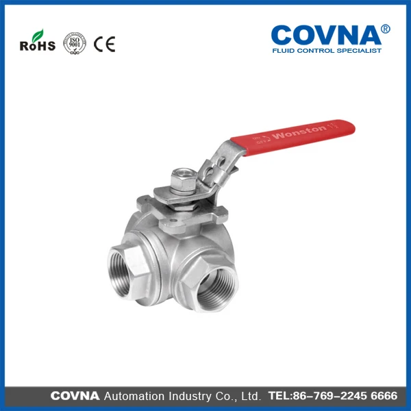 Трехходовой шаровой кран 3/4 дюйма из нержавеющей стали 316|valve heater|valve carriervalve spring