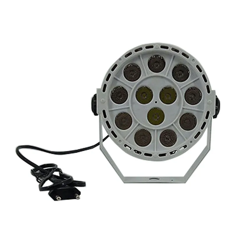 Led Par Светильник 12x3 Вт DJ вечерние светильник s RGBW Диско эффект сценический светильник ing с 8 каналов украшение для украшения звук активный