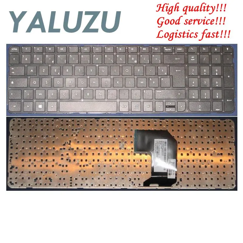 Фото YALUZU Azerty Клавиатура Fr для HP Pavillion G7-2000 G7-2100 R39 699146-051 697477-051 AER39F01210 черный №1