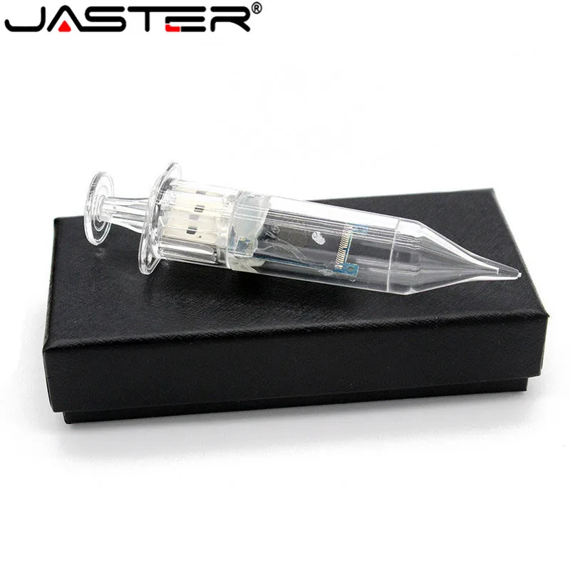 JASTER Доктор Шприц usb с коробкой USB флэш-накопитель 4 ГБ 8 ГБ 16 ГБ 32 ГБ 64 ГБ USB 2,0 флеш-накопитель U диск карта памяти подарок