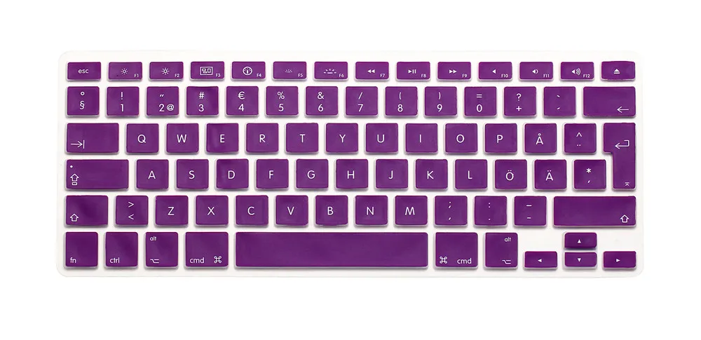 Шведская буква силиконовая ЕС/Великобритания крышка клавиатуры защитная пленка