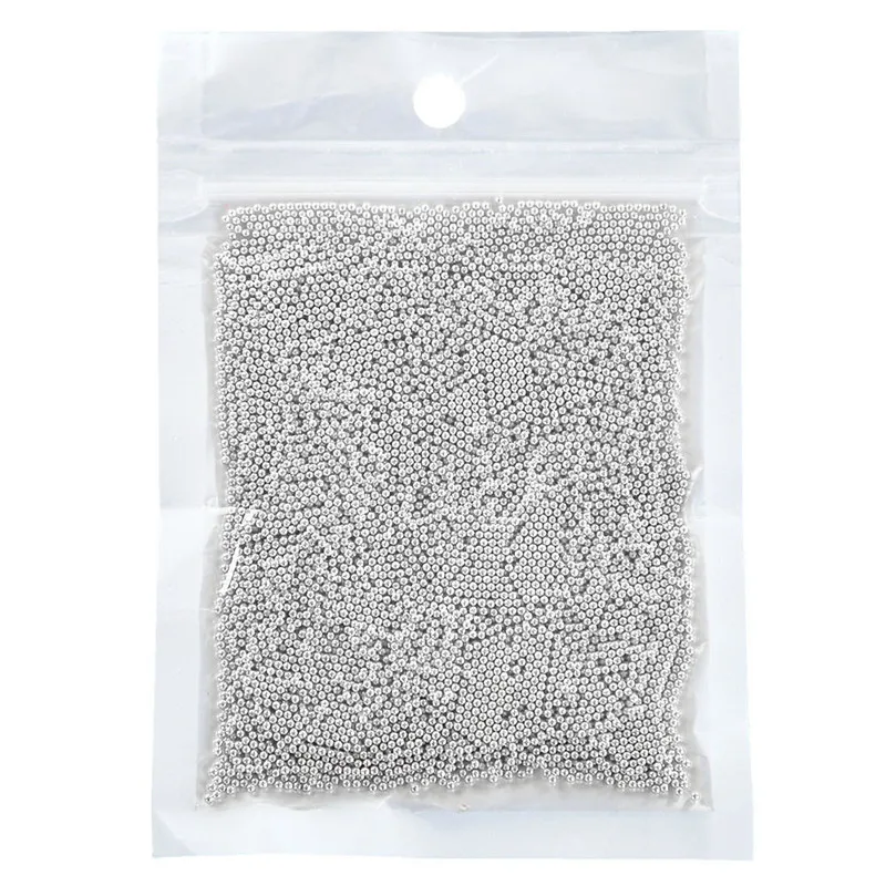 50 г Золотая Серебряная Икра микро бусины Рыба Яйцо шарик для маникюра 3D украшения