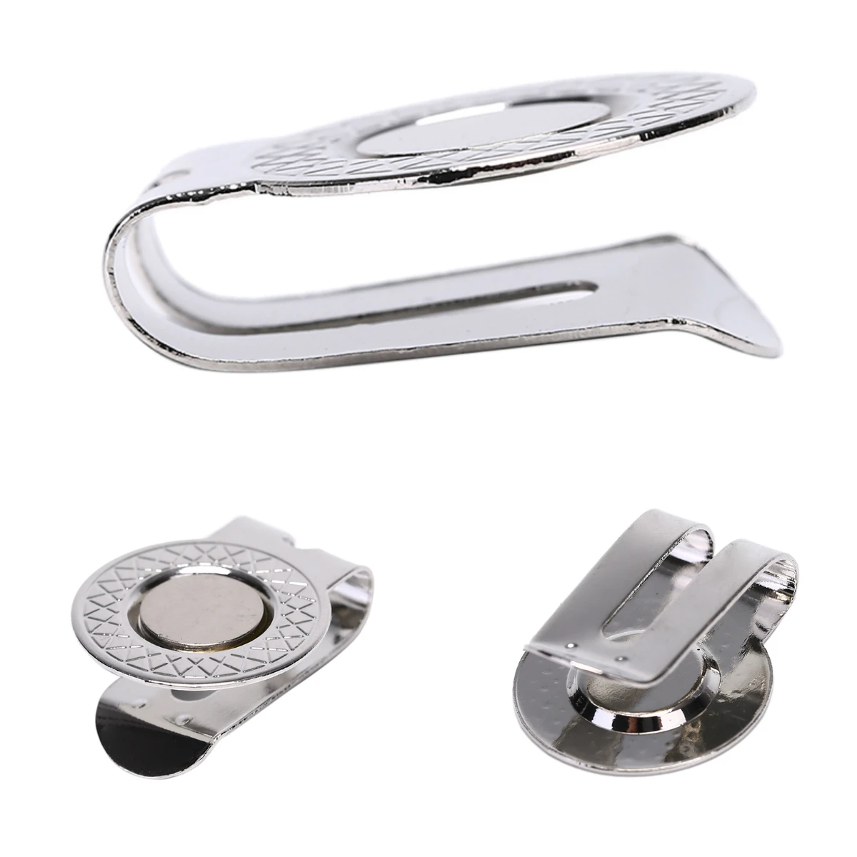 

Golf Ball Mark With Golf Hat Clip Magnetic Outdoor Alloy Golf Marker Supplies Accessories Drop Shipping