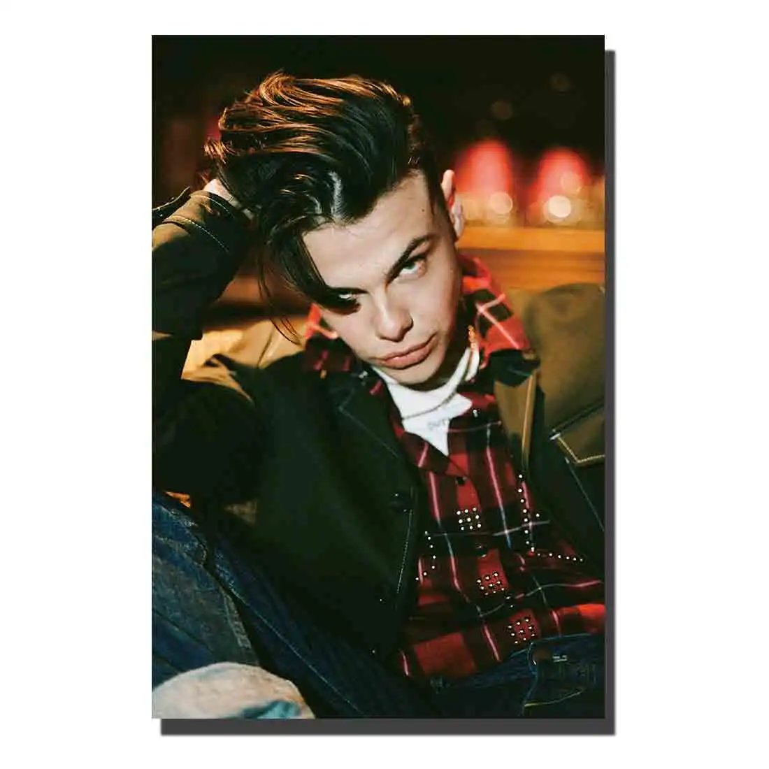 Художественный плакат Yungblud музыкальный певец рок 24x3614x21 декор комнаты Печать на