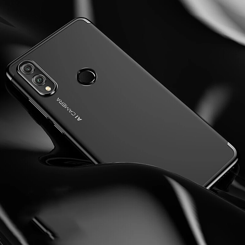 Черный Мягкий силиконовый чехол для huawei Y6 Y7 рro рrime Y5 Lite Y9 Nova 3 3i DRA-LX5 LX2 ATU-L42 DUB-LX1 Оки ультра тонкий Coque Fundas - Цвет: Черный