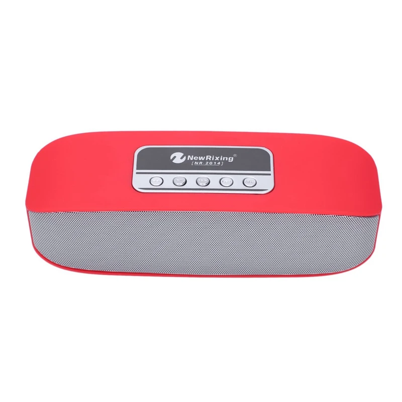 Беспроводная портативная bluetooth колонка Newrixing светодиодный цветной светильник