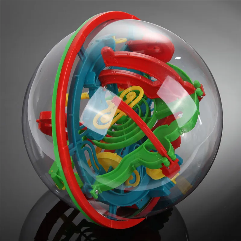 3D шар лабиринт детский Сферический умный балансирующая игра и головоломка